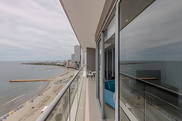 Espectacular Vista al Mar en Morros City piso 19