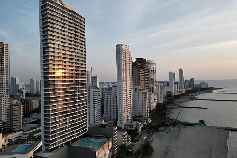 Espectacular Vista al Mar en Morros City piso 19