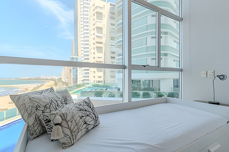 Espectacular Vista Al Mar - Edificio Infinito 702