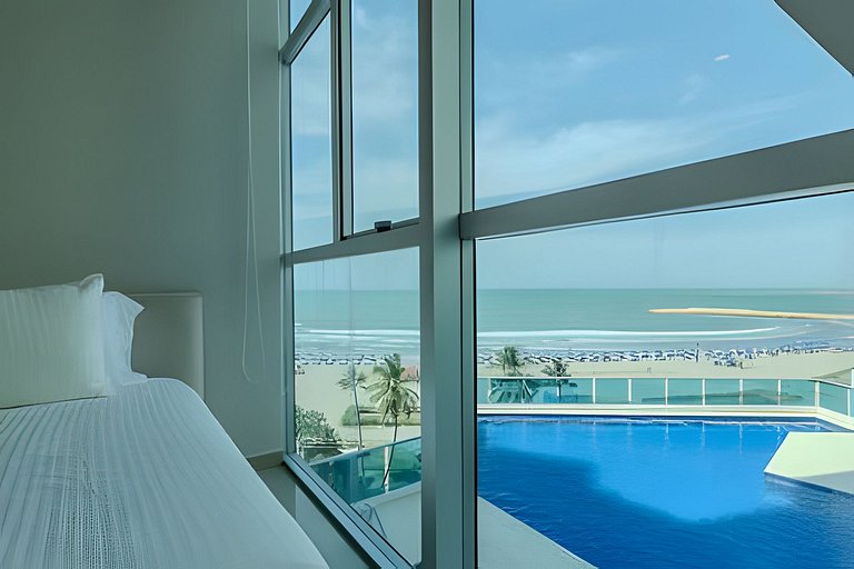 Espectacular Vista Al Mar - Edificio Infinito 702