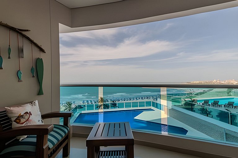 Espectacular Vista Al Mar - Edificio Infinito 702