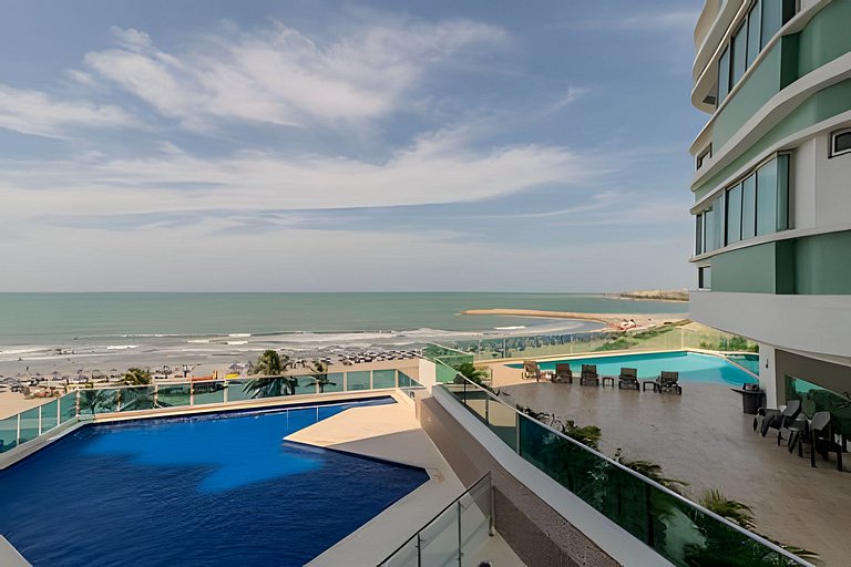 Espectacular Vista Al Mar - Edificio Infinito 702