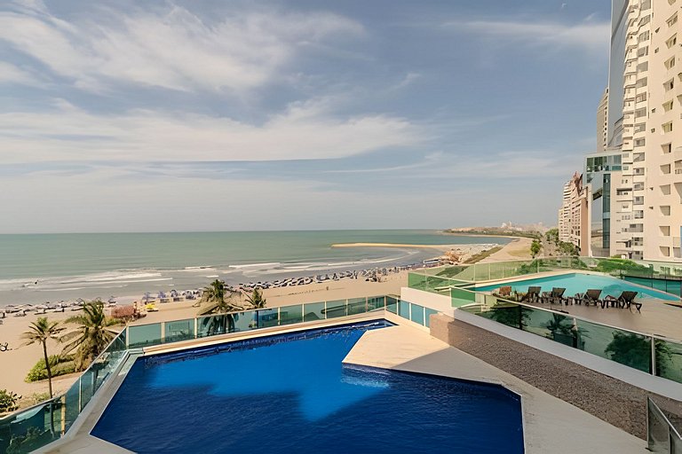 Espectacular Vista Al Mar - Edificio Infinito 702