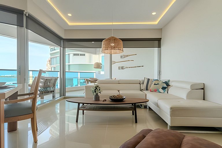 Espectacular Vista Al Mar - Edificio Infinito 702