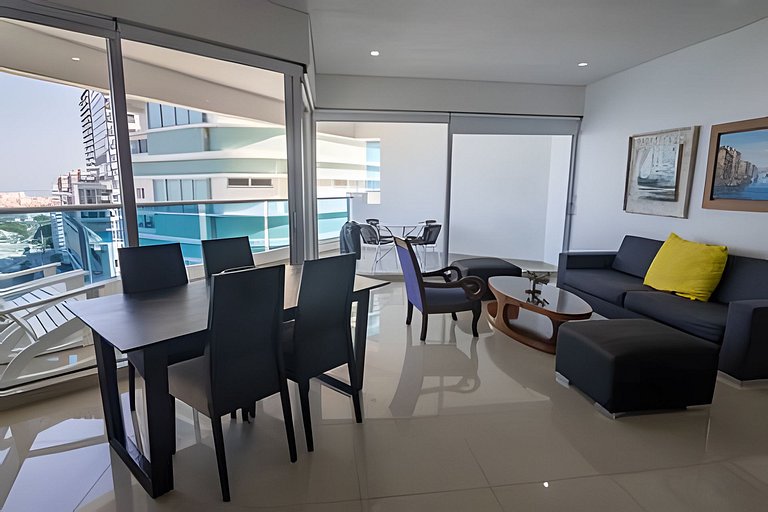 Espectacular Vista Al Mar - Edificio Infinito 1802