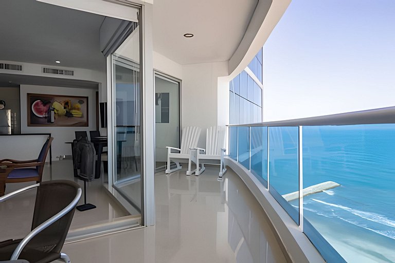 Espectacular Vista Al Mar - Edificio Infinito 1802