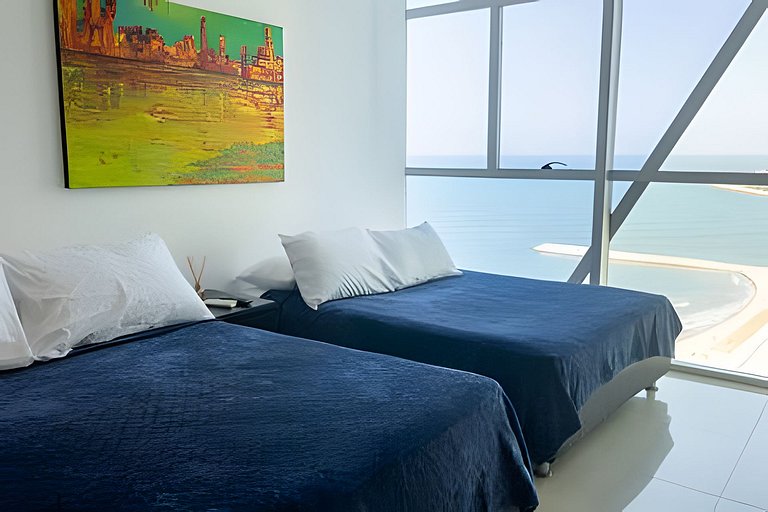 Espectacular Vista Al Mar - Edificio Infinito 1802