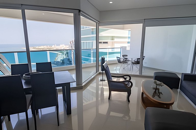 Espectacular Vista Al Mar - Edificio Infinito 1802