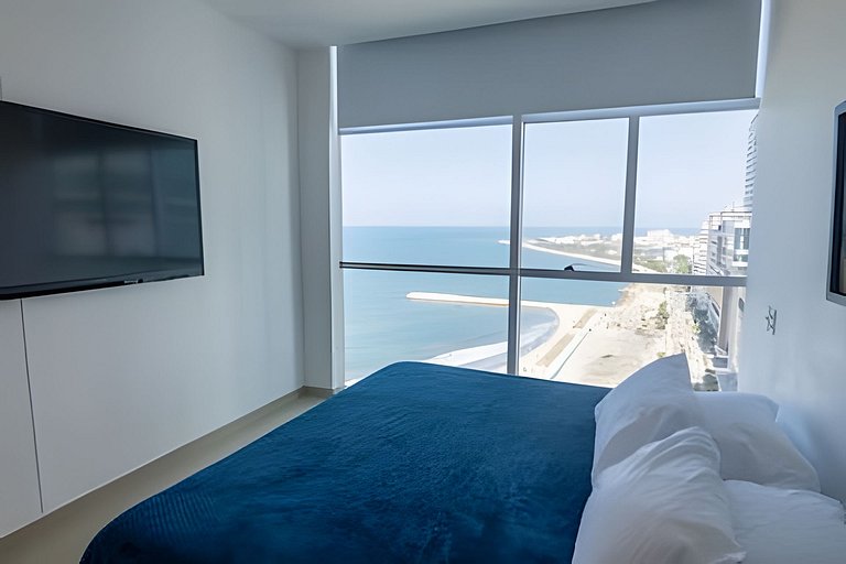 Espectacular Vista Al Mar - Edificio Infinito 1802