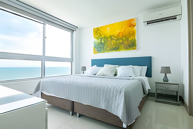 Lujoso Apto Vista al Mar Piso 34 - Palmetto Beach