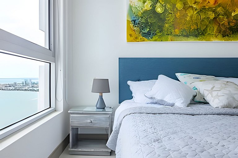 Lujoso Apto Vista al Mar Piso 34 - Palmetto Beach