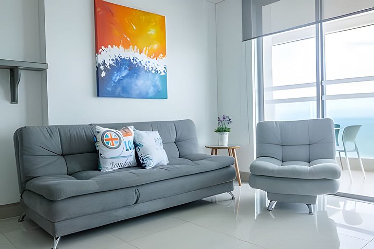 Lujoso Apto Vista al Mar Piso 34 - Palmetto Beach