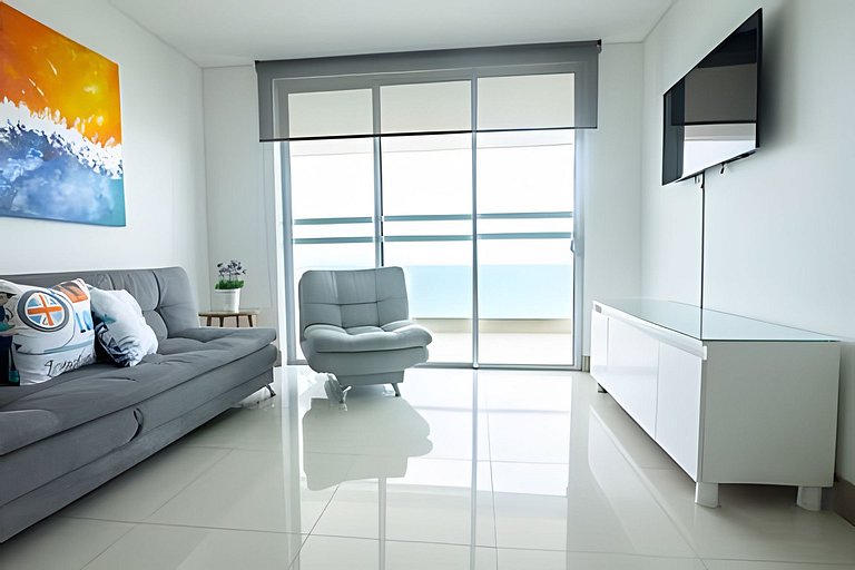 Lujoso Apto Vista al Mar Piso 34 - Palmetto Beach