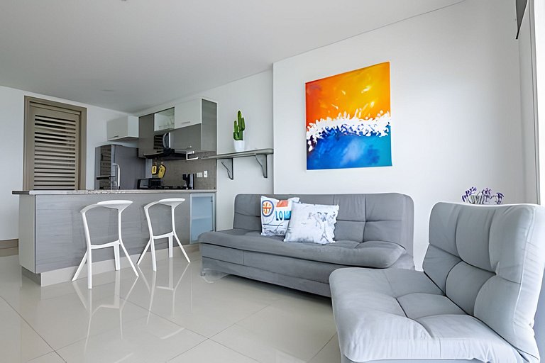 Lujoso Apto Vista al Mar Piso 34 - Palmetto Beach