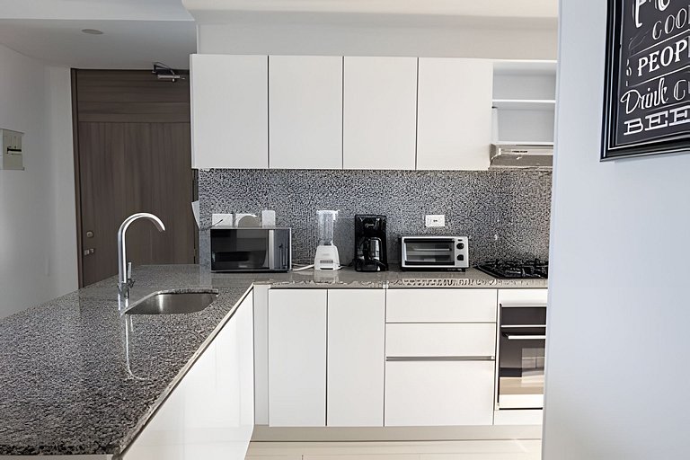 Espectacular Apto de 2 Hab en Piso 27-Morros City