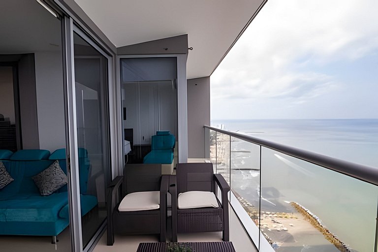 Espectacular Apto de 2 Hab en Piso 27-Morros City