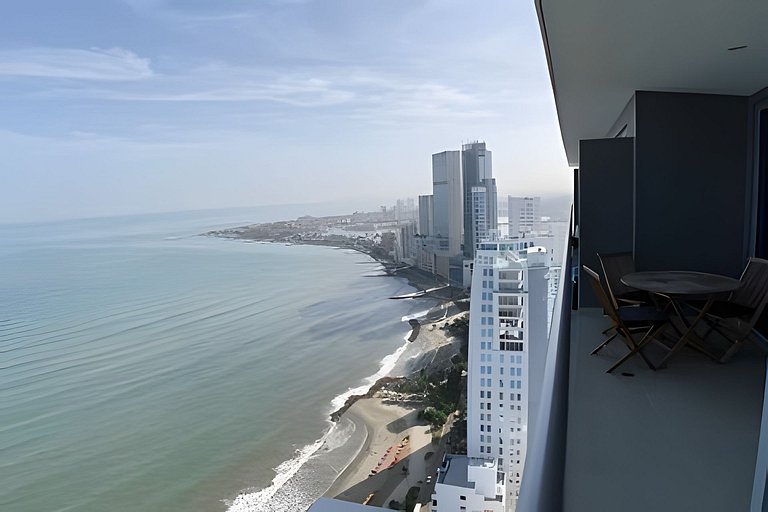 Morros City-Espectacular Apt Piso 38 en Bocagrande