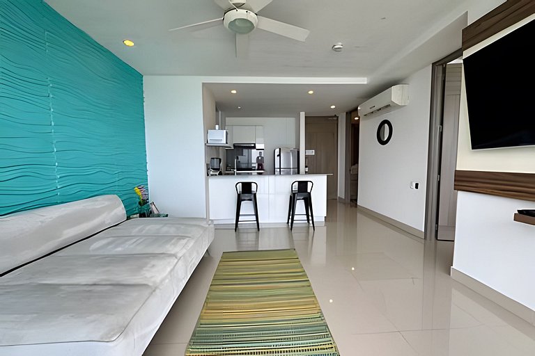 Morros City-Espectacular Apt Piso 38 en Bocagrande