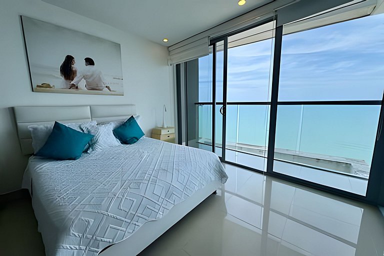 Morros City-Espectacular Apt Piso 38 en Bocagrande