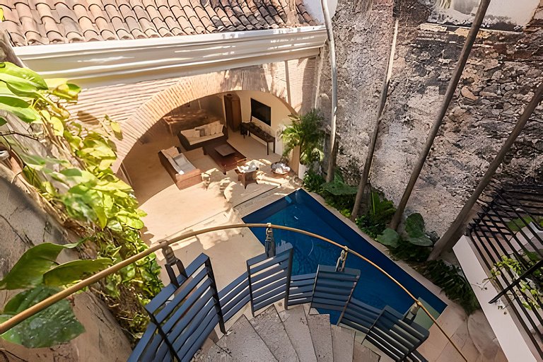 Casa de 3 Hab en la Ciudad Amurallada con Piscina