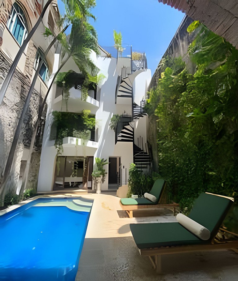 Casa de 3 Hab en la Ciudad Amurallada con Piscina