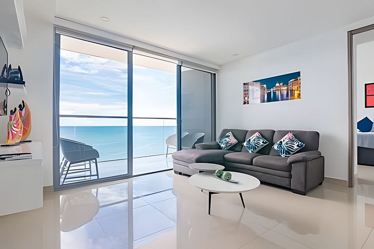 Espectacular Apto  Piso 21 de 2 Hab - Morros City