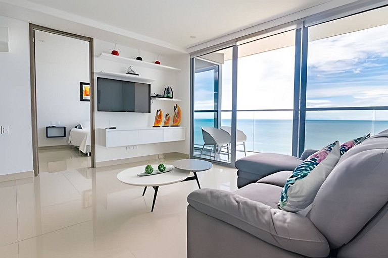 Espectacular Apto  Piso 21 de 2 Hab - Morros City