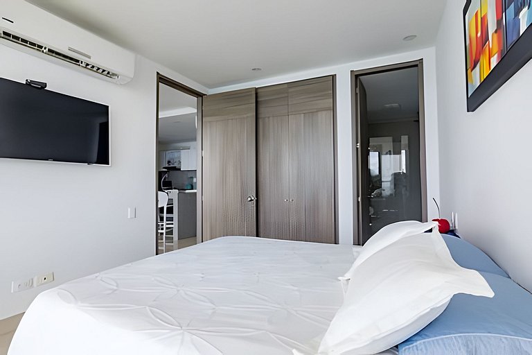 Espectacular Apto  Piso 21 de 2 Hab - Morros City