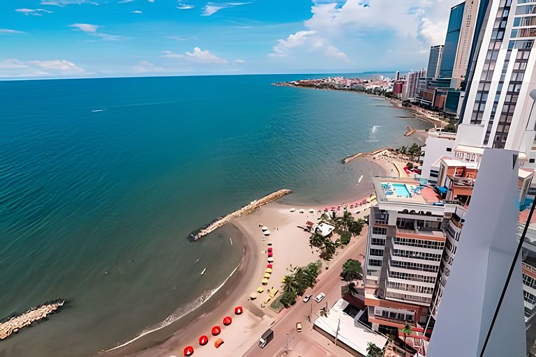 Espectacular Apto  Piso 21 de 2 Hab - Morros City