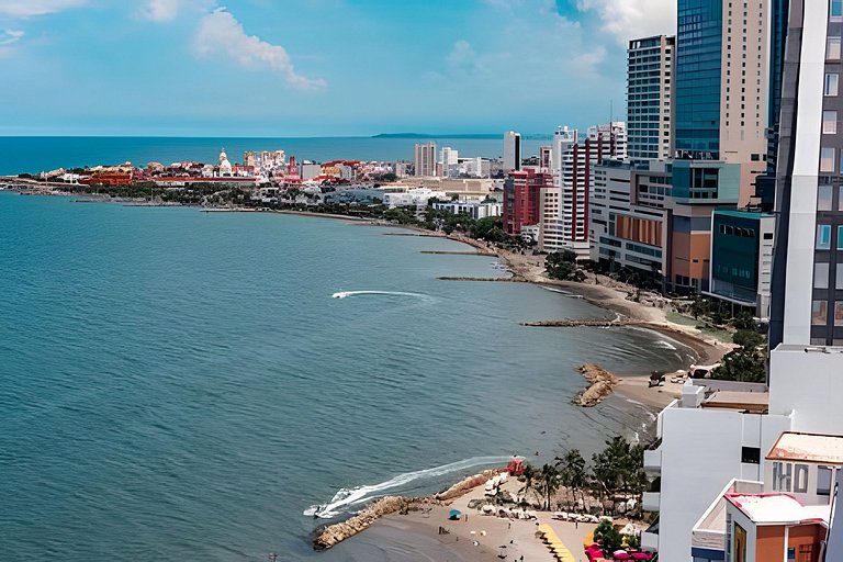 Espectacular Apto  Piso 21 de 2 Hab - Morros City