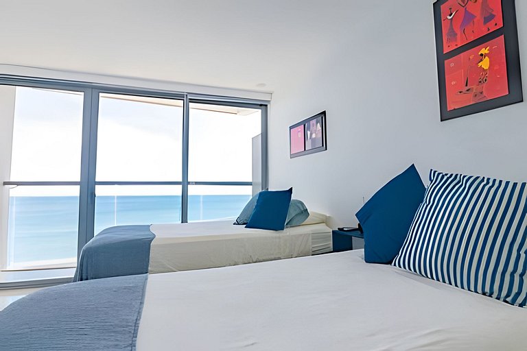 Espectacular Apto  Piso 21 de 2 Hab - Morros City