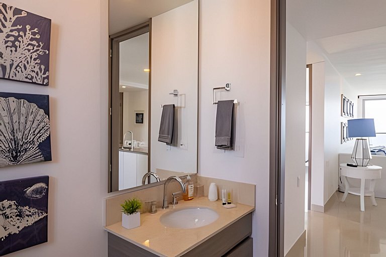 Espectacular Apto de 2 Hab Piso 24 - Morros City