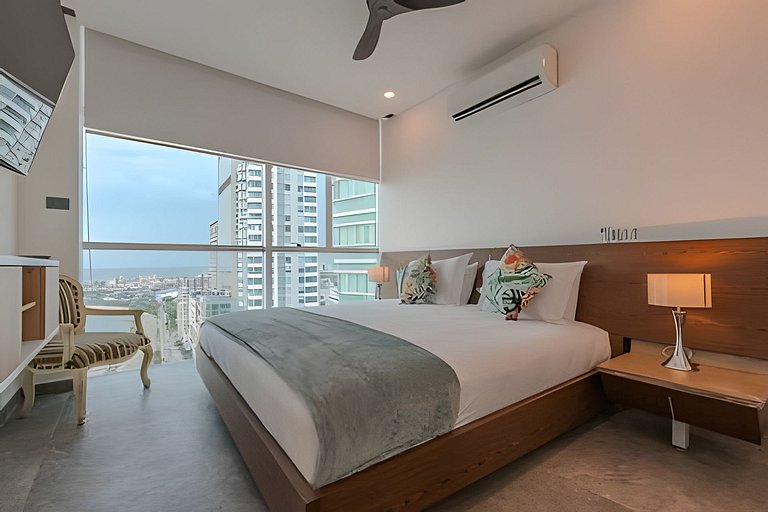 Espectacular vista al mar - Infinito 2502