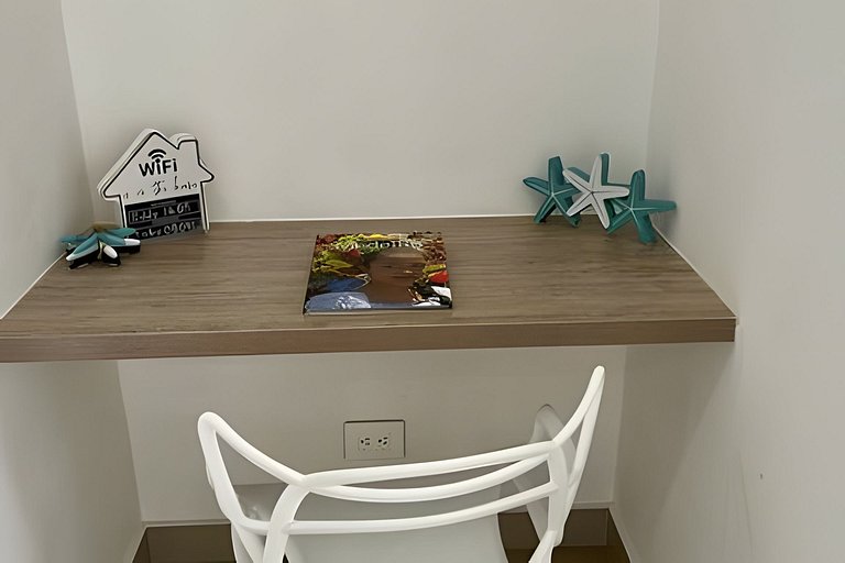 Hermoso Apto de 1 hab con Vista al Mar - Piso 16!