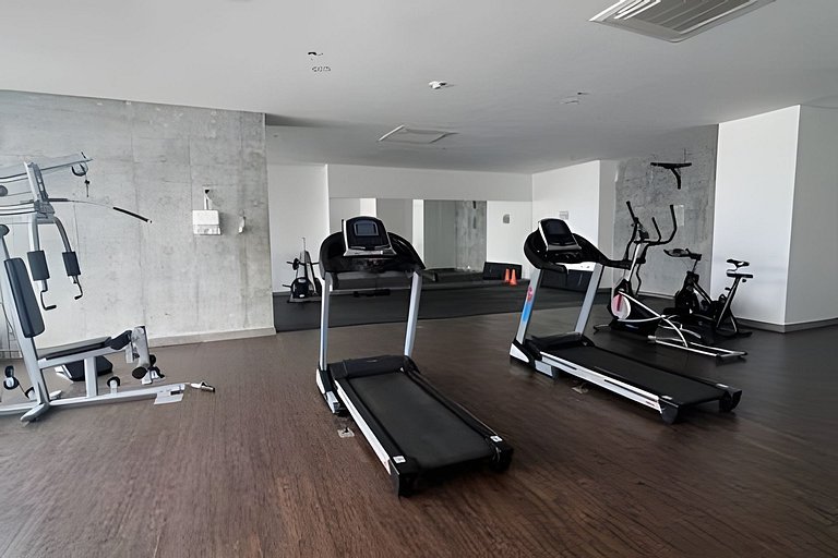 Hermoso Apto de 1 hab con Vista al Mar - Piso 16!