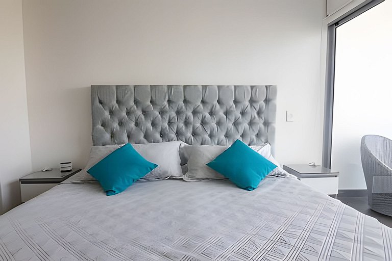 Hermoso Apto de 1 hab con Vista al Mar - Piso 16!