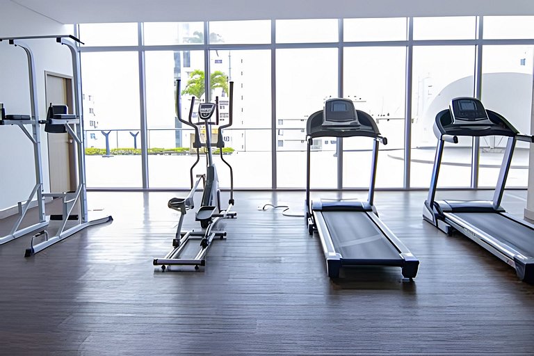 Hermoso Apto de 1 hab con Vista al Mar - Piso 16!