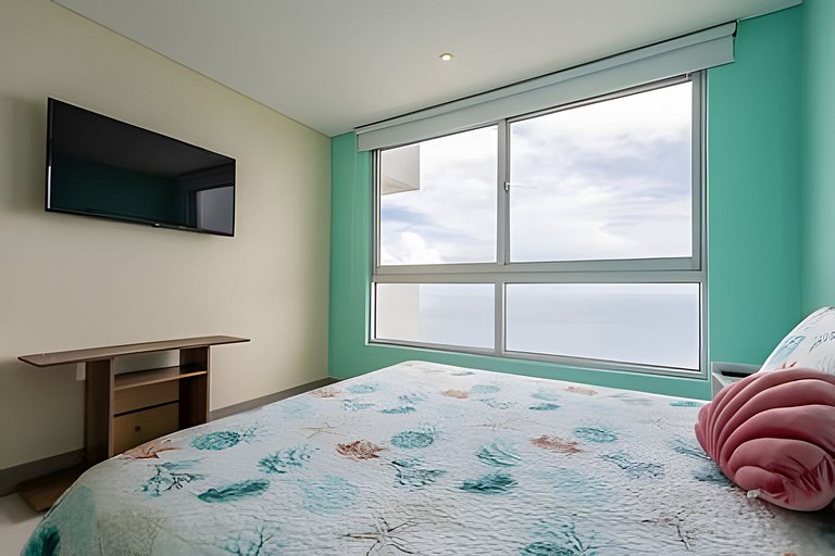 Espectacular apt en el piso 29 en Palmetto Beach