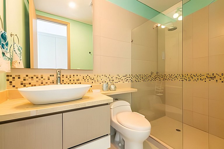 Espectacular apt en el piso 29 en Palmetto Beach