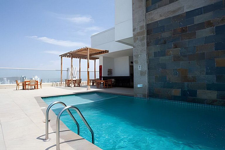 Espectacular apt en el piso 29 en Palmetto Beach