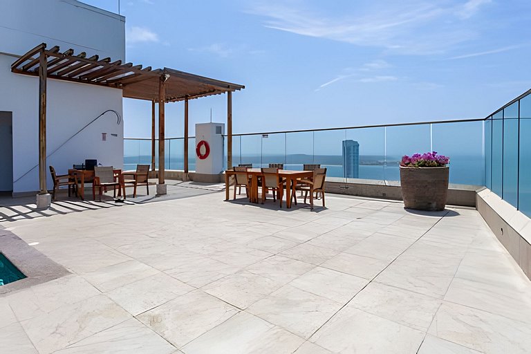 Espectacular apt en el piso 29 en Palmetto Beach