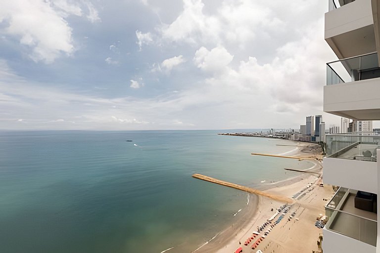 Espectacular apt en el piso 29 en Palmetto Beach
