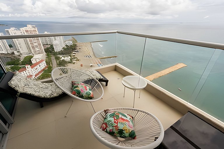 Espectacular apt en el piso 29 en Palmetto Beach