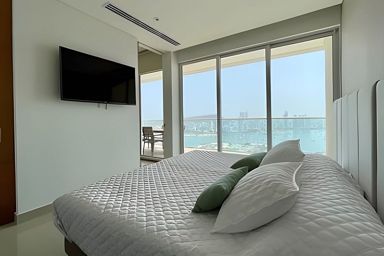 Lujoso Apto de 1 Habitación en Piso 17 ★H2 Hyatt★