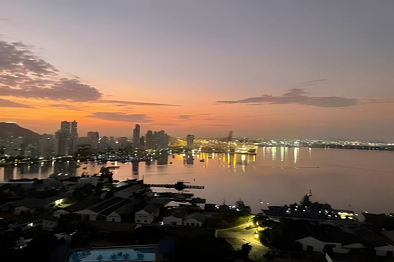 Lujoso Apto de 1 Habitación en Piso 17 ★H2 Hyatt★