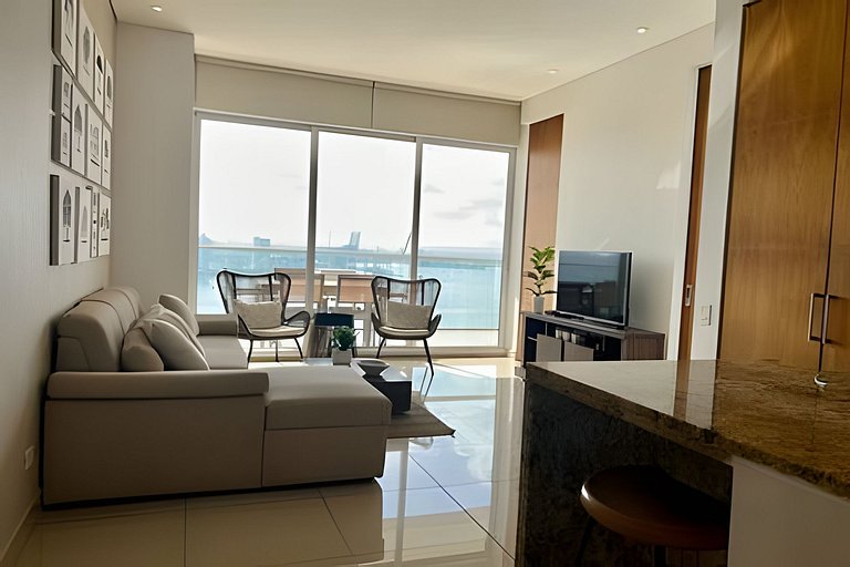 Lujoso Apto de 1 Habitación en Piso 17 ★H2 Hyatt★