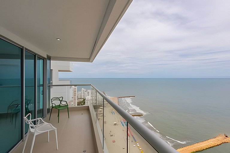 Lujoso Apto de 3 Habitaciones-3303 Palmetto Beach