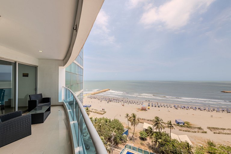 Espectacular vista al mar - Edificio Infinito 1002