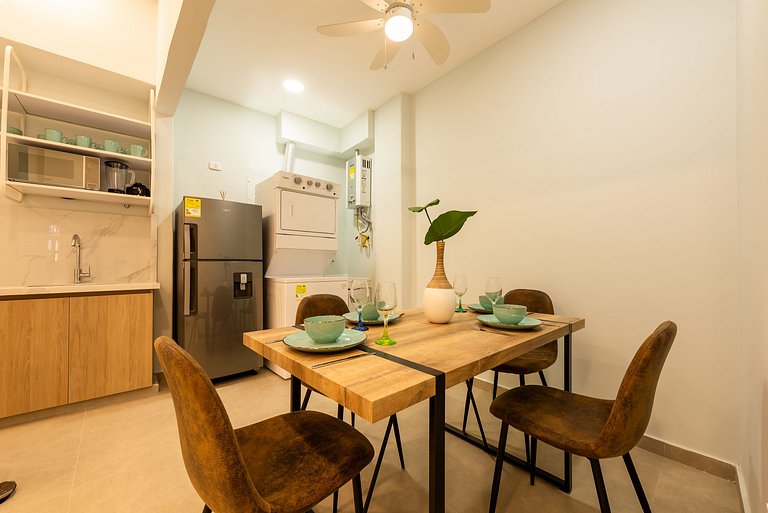 Apto con balcón en en Centro Historico - Zaher G