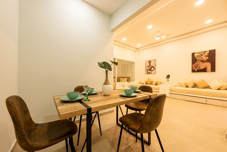 Apto con balcón en en Centro Historico - Zaher G